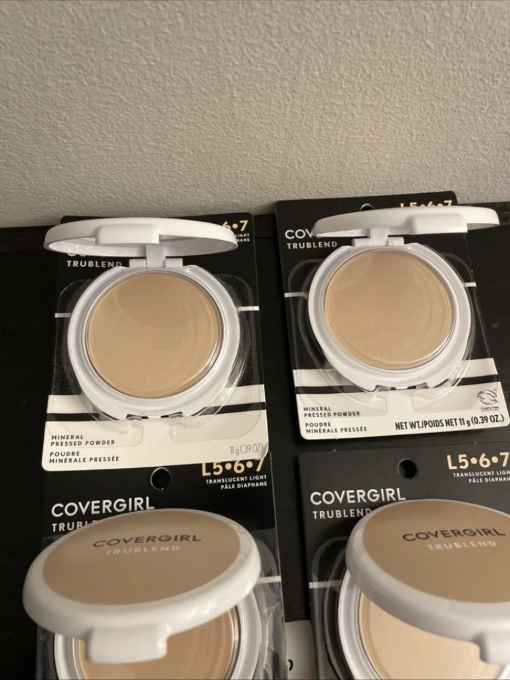 Covergirl Trublend Mineral Pressed Powder Translucent Light L 5 6 7 x4